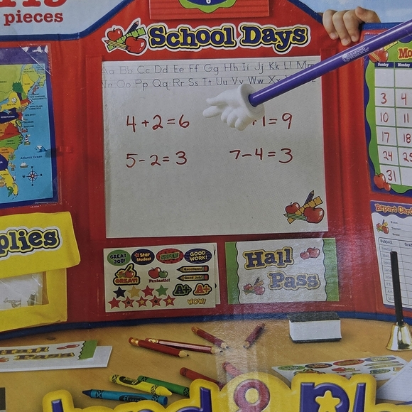 Learning Resources Pretend & Play School Set, Pretend Teacher Play School Set - Picture 3 of 16